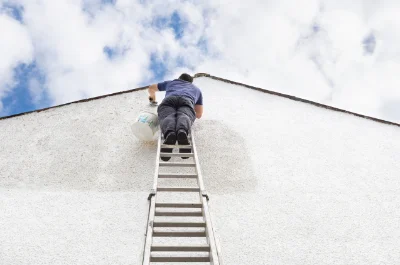 Peinture extérieure à Lumbres — façades et ravalement